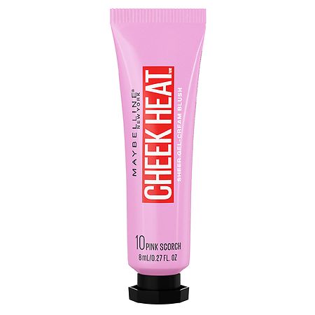 Maybelline Cheek Heat Gel-Cream Blush, Face Makeup Pink Scorch
