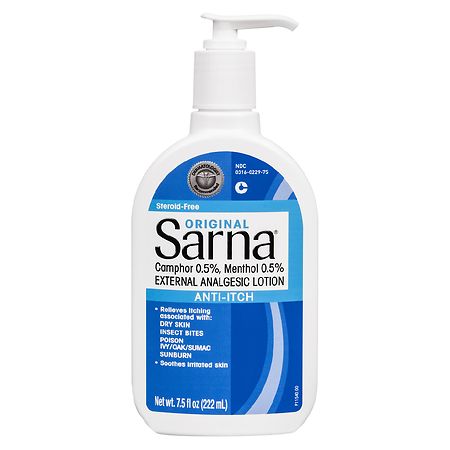 Sarna Original Steroid-Free Anti-Itch Lotion Scented