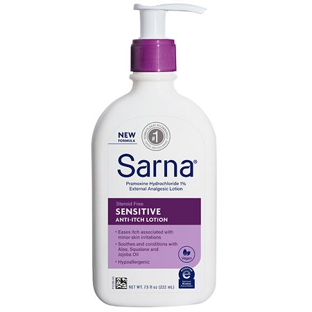 Sarna Sensitive Steroid-Free Anti-Itch Lotion Unscented