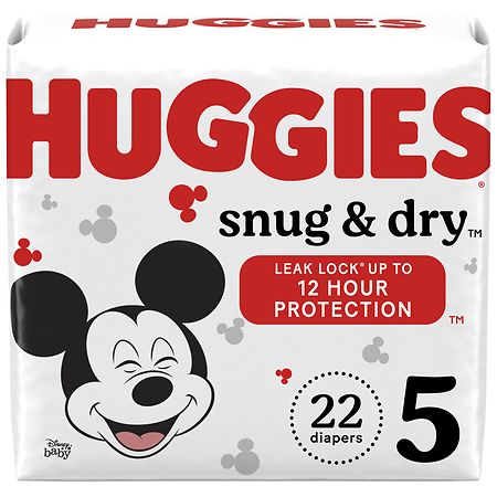 Huggies Snug & Dry Baby Diapers 6 (22 ct)