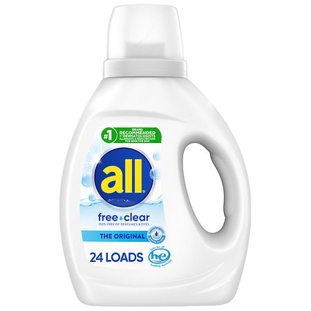 all Liquid Laundry Detergent, Free Clear Free Clear