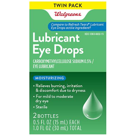 Walgreens Lubricant Eye Drops