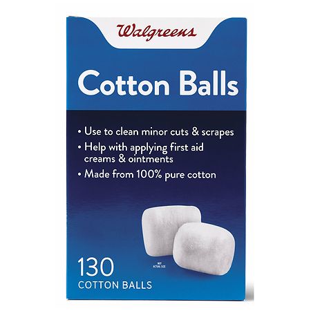 Walgreens Sterile Cotton Balls White