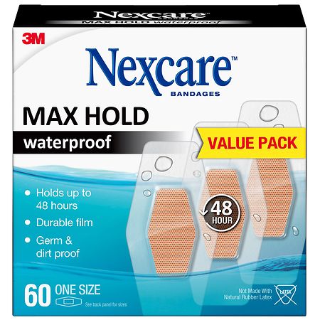 Nexcare Max Hold Bandages One Size