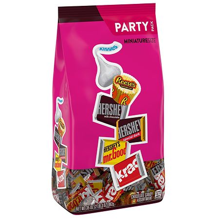 Hershey's Miniatures, Candy, Party Pack Assorted Chocolate