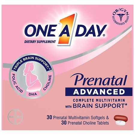 One A Day Prenatal Advanced Multivitamin