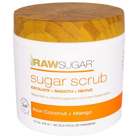 Raw Sugar Sugar Scrub Raw Coconut + Mango
