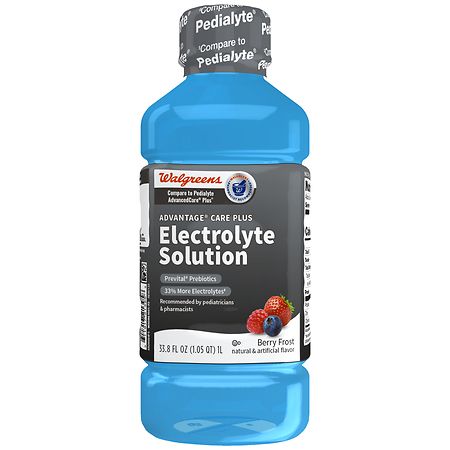 Walgreens Advantage Care Plus Electrolyte Solution Berry Frost