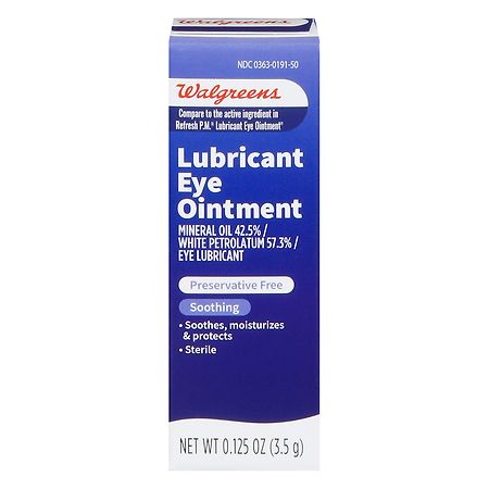 Walgreens Lubricant Eye Ointment
