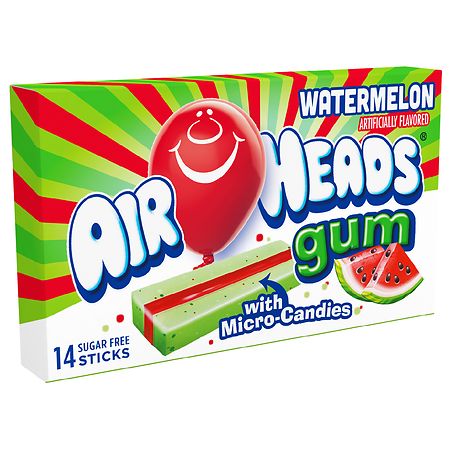 Airheads Sugar Free Gum with Micro Candies
