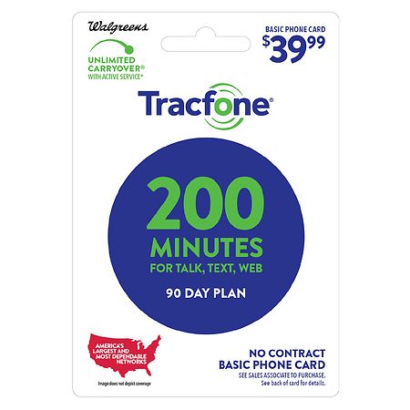 TracFone Prepaid Wireless Airtime Card 39.99