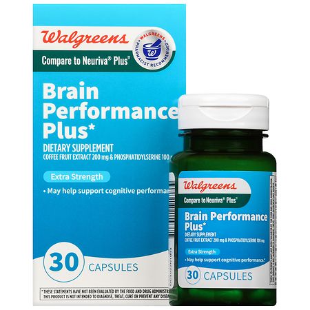 Walgreens Brain Performance Plus Capsules Extra Strength