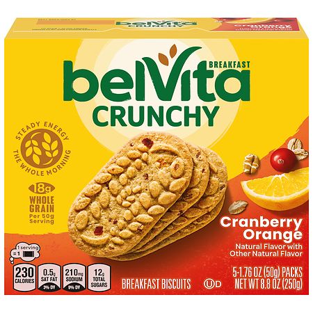 belVita Breakfast Biscuits Cranberry Orange