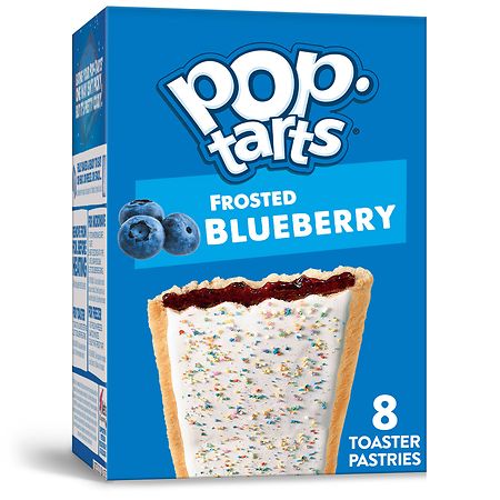 Pop Tarts Toaster Pastries Frosted Blueberry