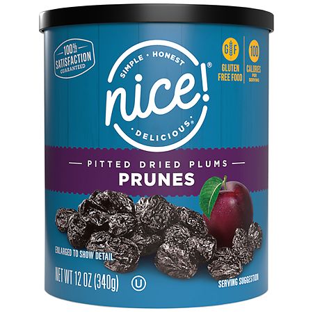 Nice! Pitted Prunes Canister