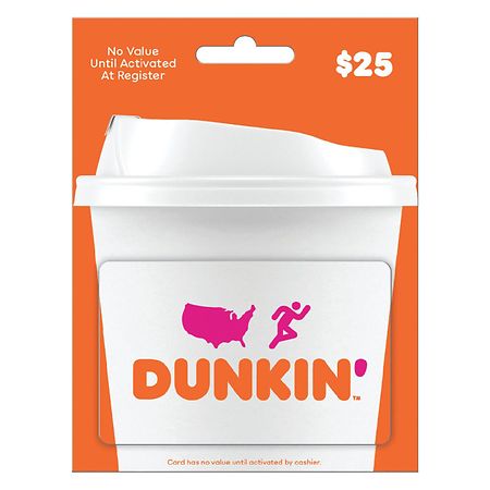 Dunkin' Donuts Gift Card $25