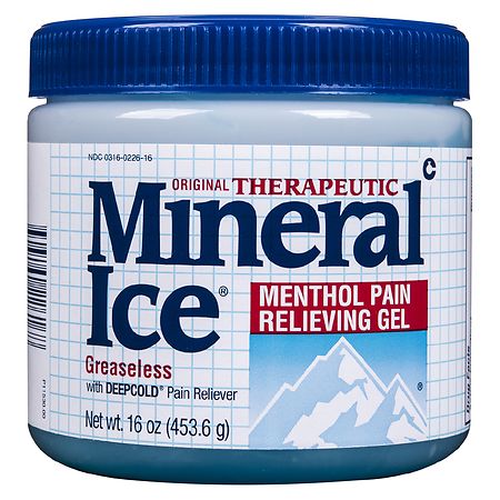 Mineral Ice Menthol Pain Relieving Gel