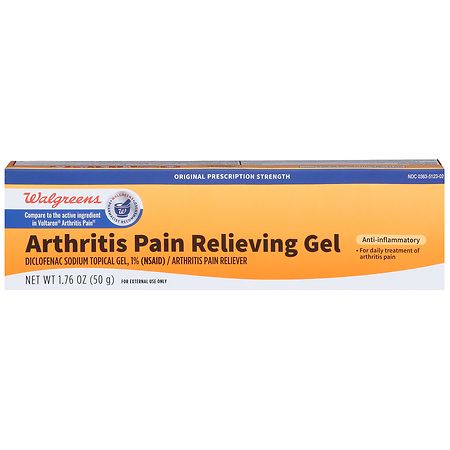 Walgreens Arthritis Pain Relieving Gel, Diclofenac Sodium Gel 1%