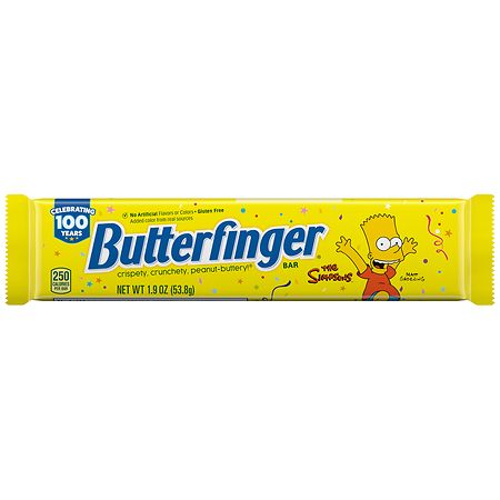 Butterfinger & Co. Full Size Candy Bars Peanut-Buttery Chocolate