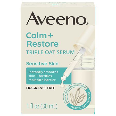 Aveeno Calm + Restore Triple Oat Sensitive Skin Face Serum