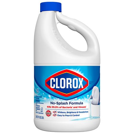 Clorox Splash-Less Disinfecting Bleach Regular