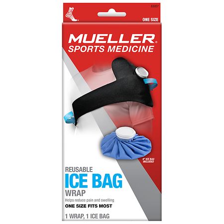 Mueller Green Reusable Ice Bag Wrap
