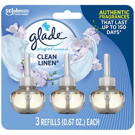 Glade Scented Oil Refills Clean Linen