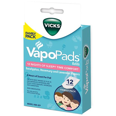 Vicks Vapor Pads Family Pack Lavender and Rosemary