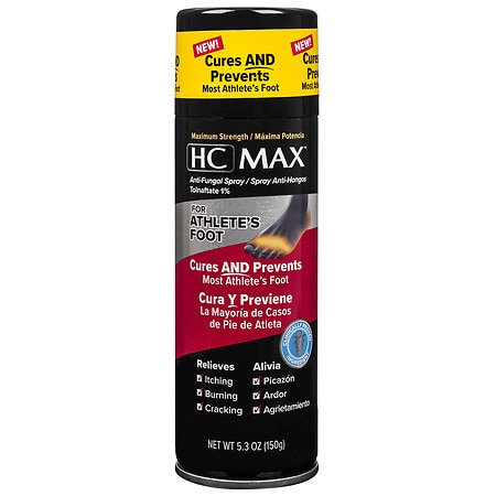 HC Max Anti-Fungal Spray for Athlete's Foot