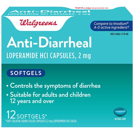 Walgreens Anti-Diarrheal Softgels