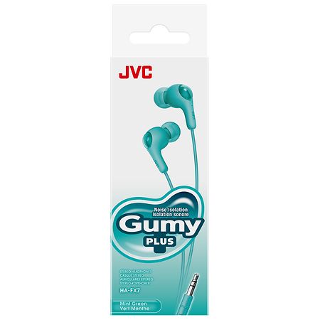 JVC Gumy Plus In Ear Wired Headphones Green
