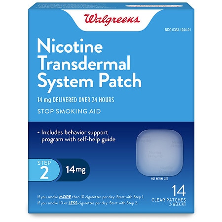 Walgreens Nicotine Transdermal System Patch