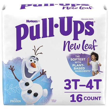 Huggies Pull-Ups New Leaf New Leaf Boys' Potty Training Pants 3T-4T