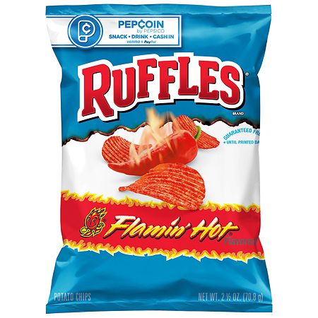 Ruffles Chips Flamin Hot