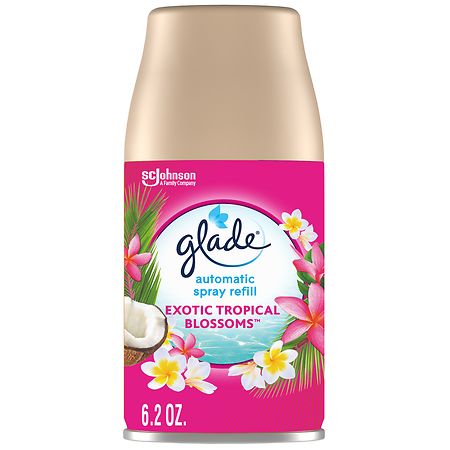Glade Automatic Spray Refill, Air Freshener Exotic Tropical Blossoms