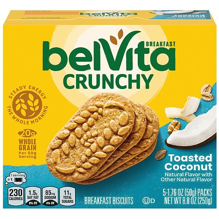 belVita Breakfast Biscuits Toasted Coconut