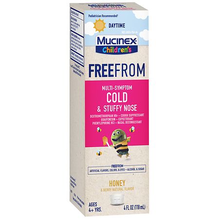 Children's Mucinex Free From Children's Multi-Symptom Cold & Stuffy Nose