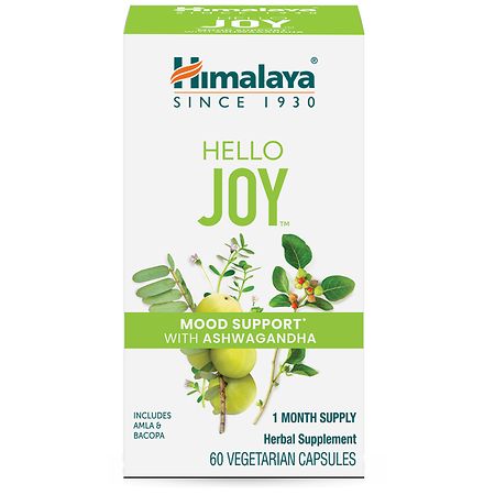Himalaya Herbal Healthcare Hello Joy Mood Support with Ashwagandha