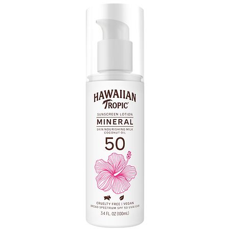 Hawaiian Tropic Mineral Skin Nourishing Milk SPF 50