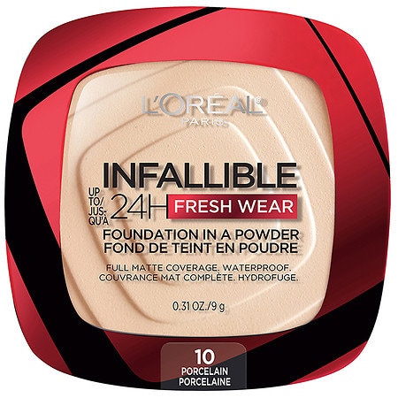 L'Oreal Paris Infallible Up to 24 Hour Fresh Wear Foundation in a Powder Porcelain