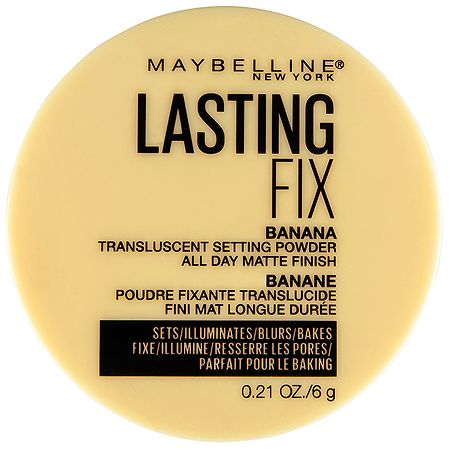 Maybelline Lasting Fix Loose Setting Powder Makeup Banana
