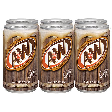 A&W Root Beer Mini Cans