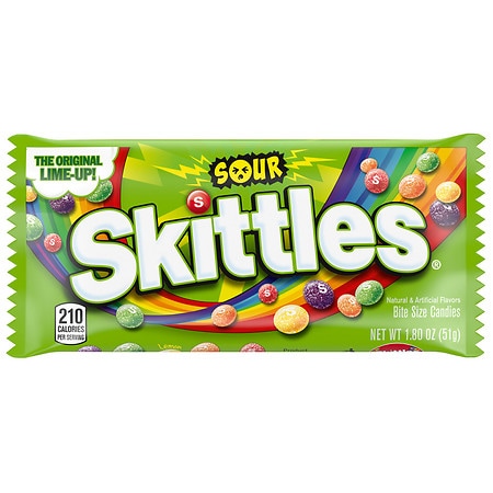 Skittles Sour Candy Full Size