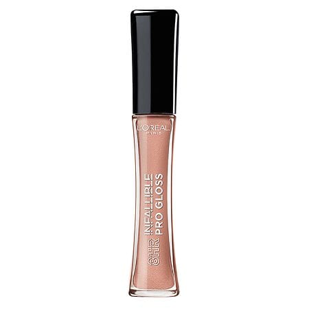 L'Oreal Paris Infallible 8 Hour Pro Lip Gloss, hydrating finish Nude Petal