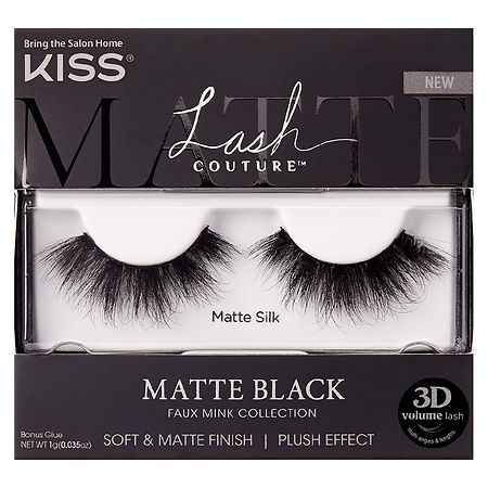Kiss Matte Black Collection Matte Silk