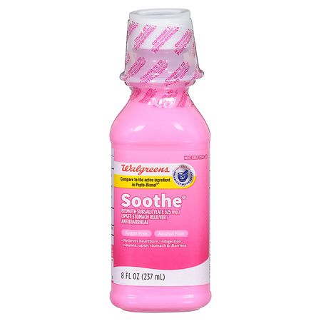 Walgreens Soothe Upset Stomach Reliever /  Antidiarrheal