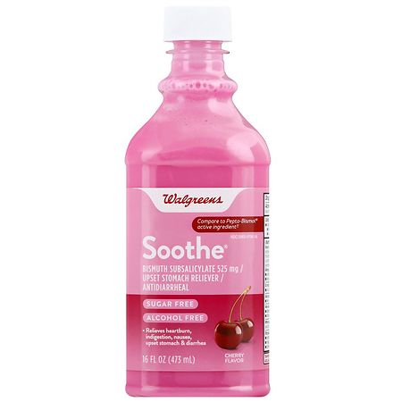 Walgreens Soothe Regular Strength Liquid Cherry