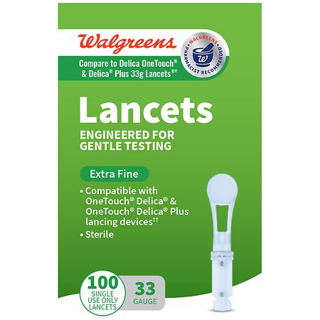 Walgreens Lancets 33 Gauge