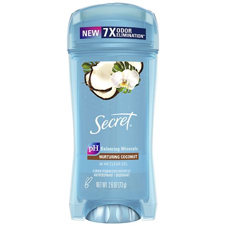 Secret Clear Gel Antiperspirant and Deodorant Nurturing Coconut