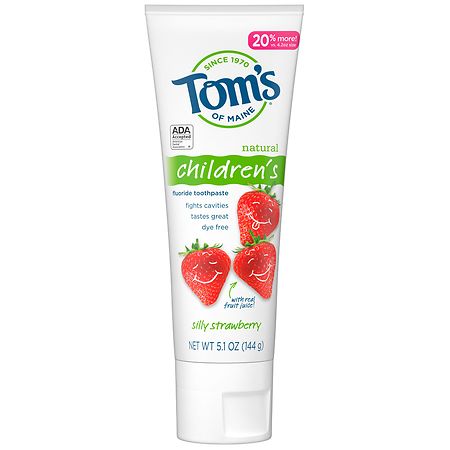 Tom's of Maine Children's Fluoride Natural Toothpaste